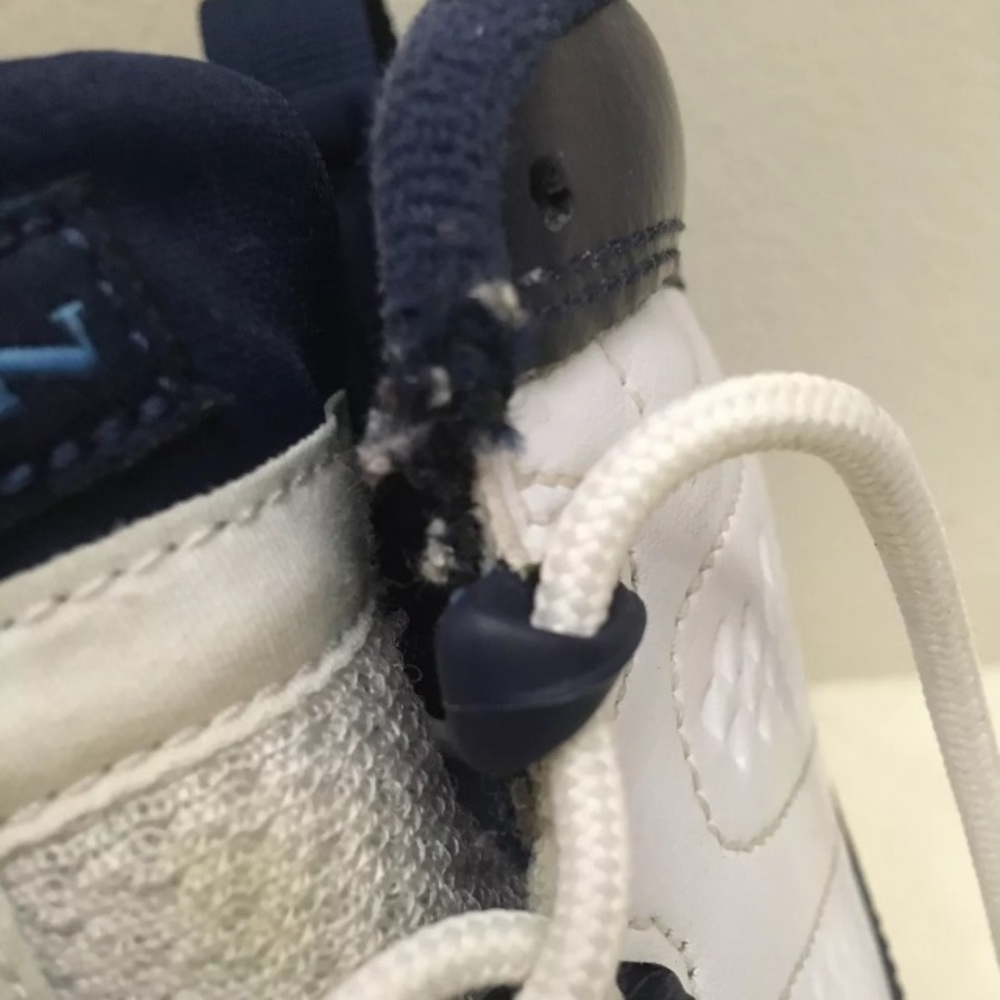 Size 11.5 - Air Jordan 9 White University Blue, UNC 2018 - Picture 4 of 12